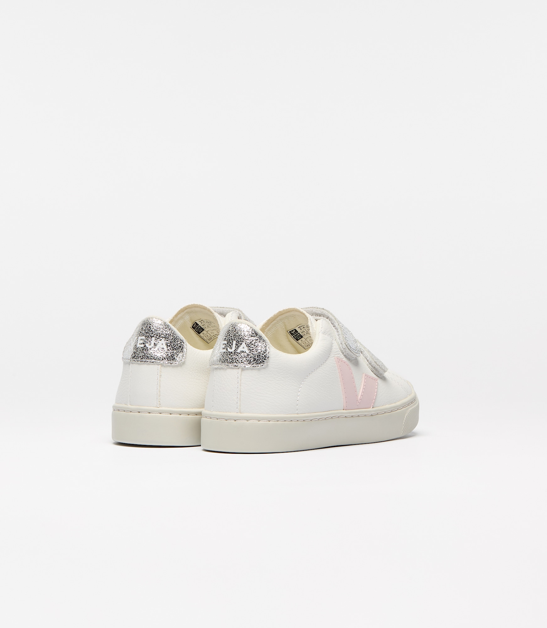 スニーカー VEJA 'Esplar' sneakers Silver ESPLAR LEATHER WHITE PETALE SILVER | VEJA