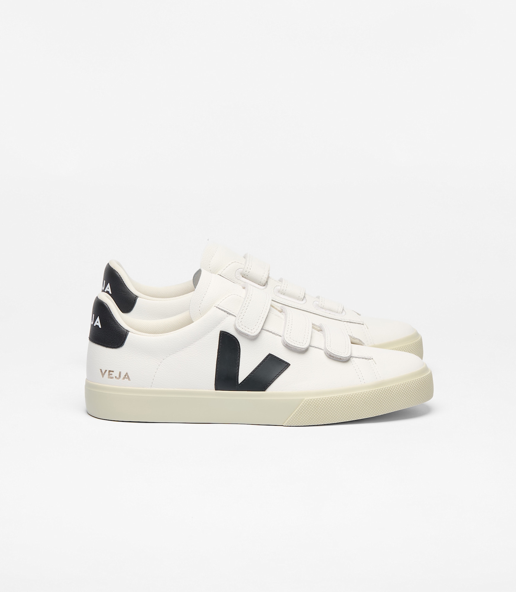 VEJA Recife ロゴクロムフリーレザー白 ＆ナチュラル　38 新品 VEJA ヴェジャ スニーカー RECIFE LOGO CHROMEFREE レシフェ