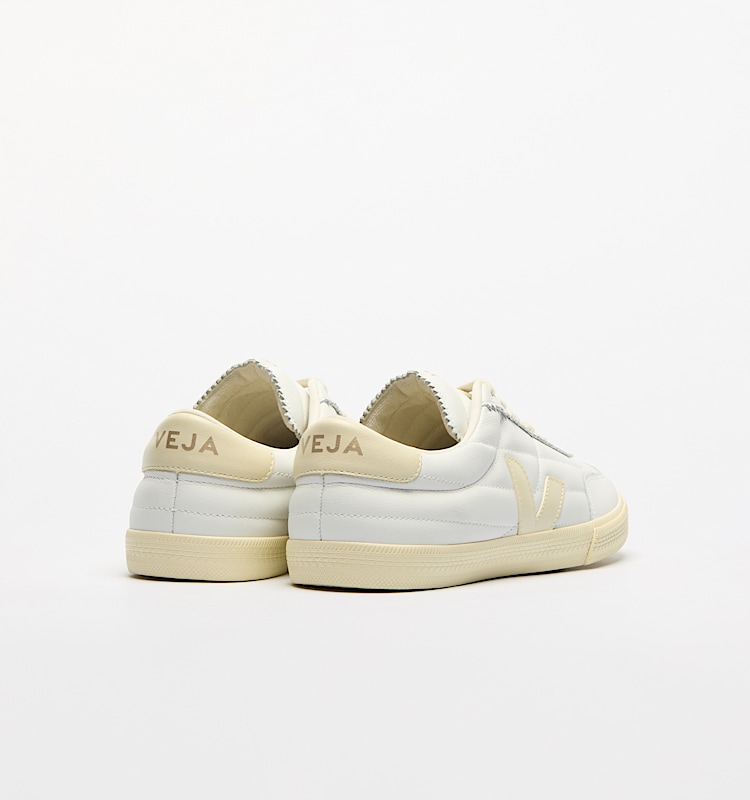 veja baskets panenka cuir-biologique blanc FU2020709 Back view