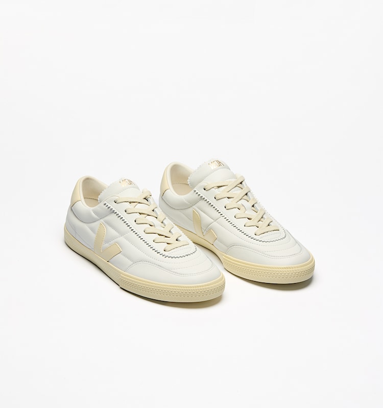 veja baskets panenka cuir-biologique blanc FU2020709 Top view