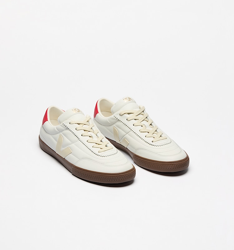 veja baskets panenka cuir-biologique blanc FU2020708 Top view