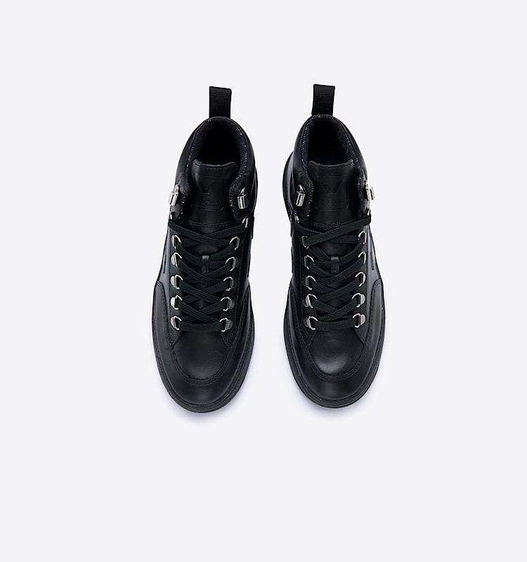 veja sneakers roraima leather black QR0201949 Top view