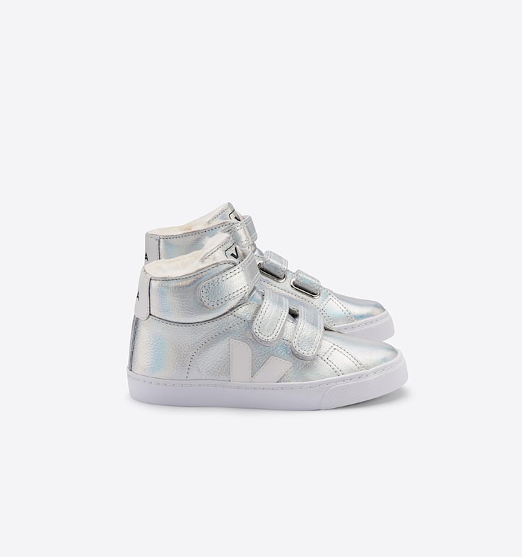 veja sneakers small-esplar-mid-fur forro multicolor MF0802018 Lateral view