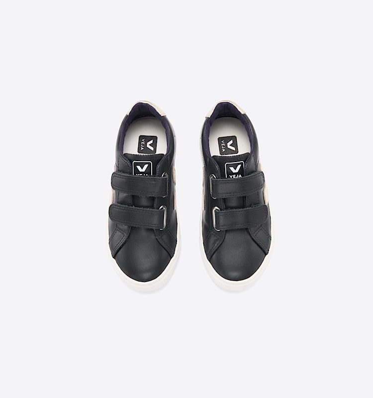 veja sneakers small-esplar cuir noir SV0201336 Top view