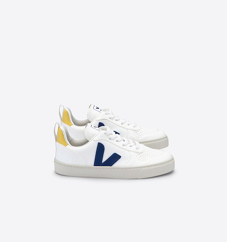 veja sneakers small-v-10-laces vegan white CX0712000 Lateral view