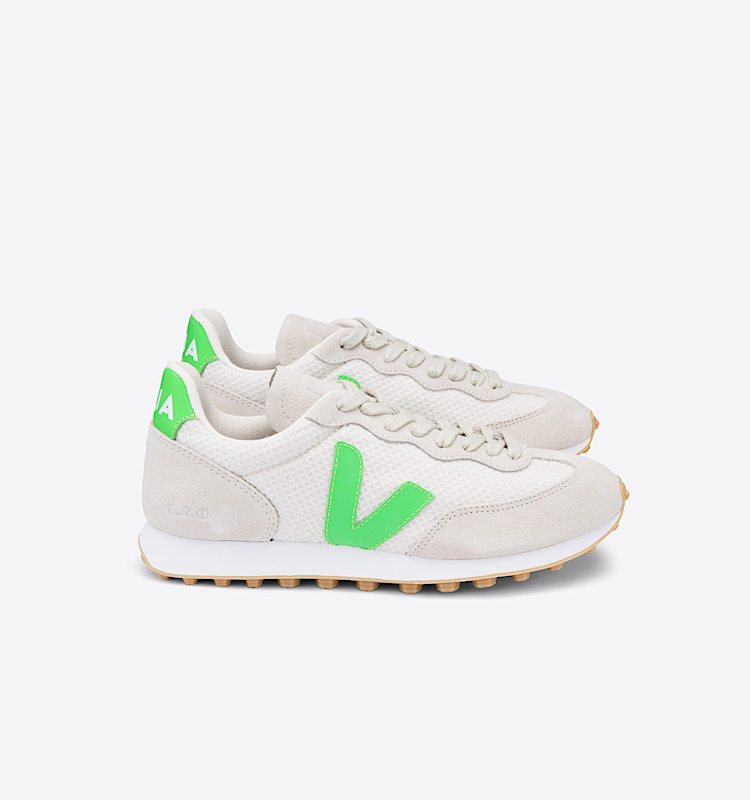 veja sneakers rio-branco recycelte weiss RB0102205 Lateral view