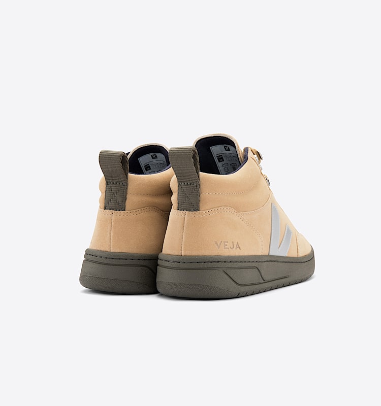veja sneakers roraima suede beige QR0302211 Back view