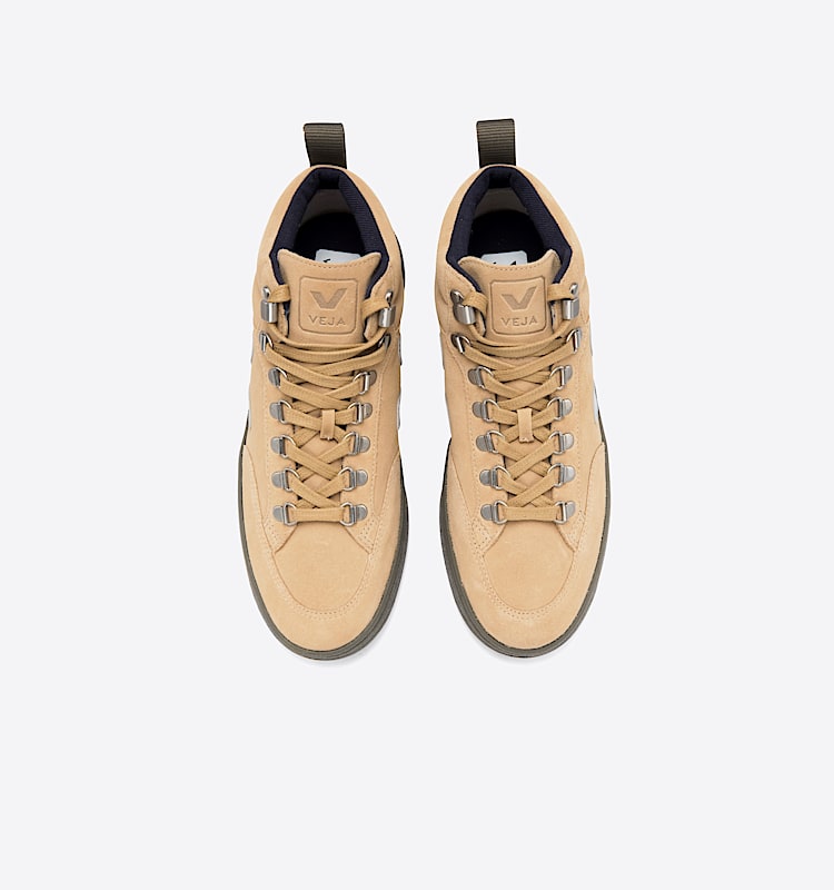 veja sneakers roraima suede beige QR0302211 Top view