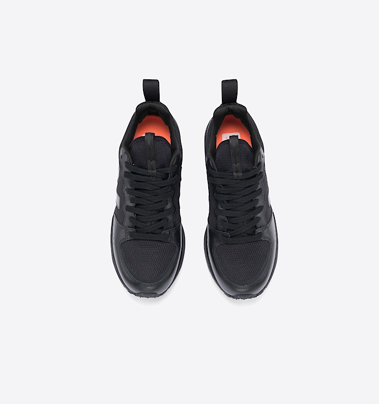 veja sneakers venturi 回收再利用 黑色 VT0112148 Top view