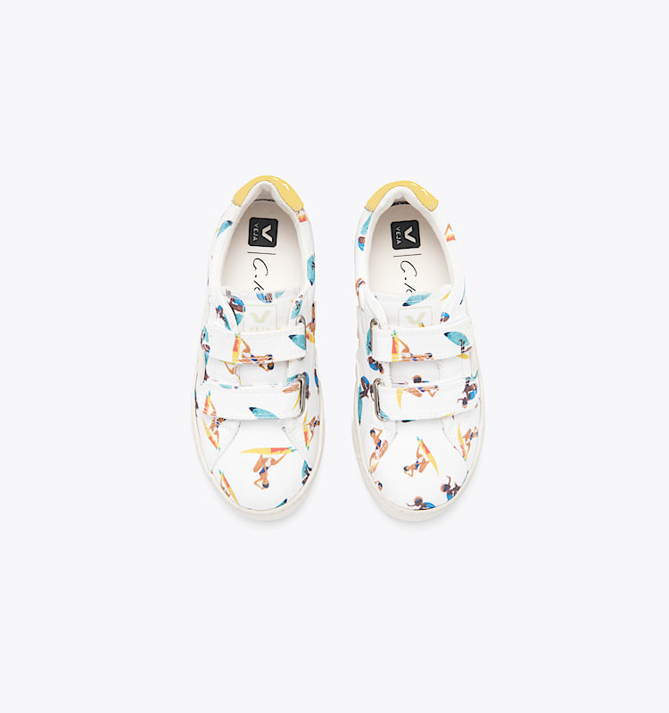 veja sneakers small-esplar bio-baumwolle mehrfarbig SV0102227 Top view