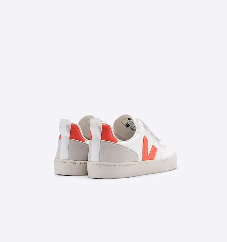 veja sneakers small-v-10 vegan blanc CV0702084 Back view