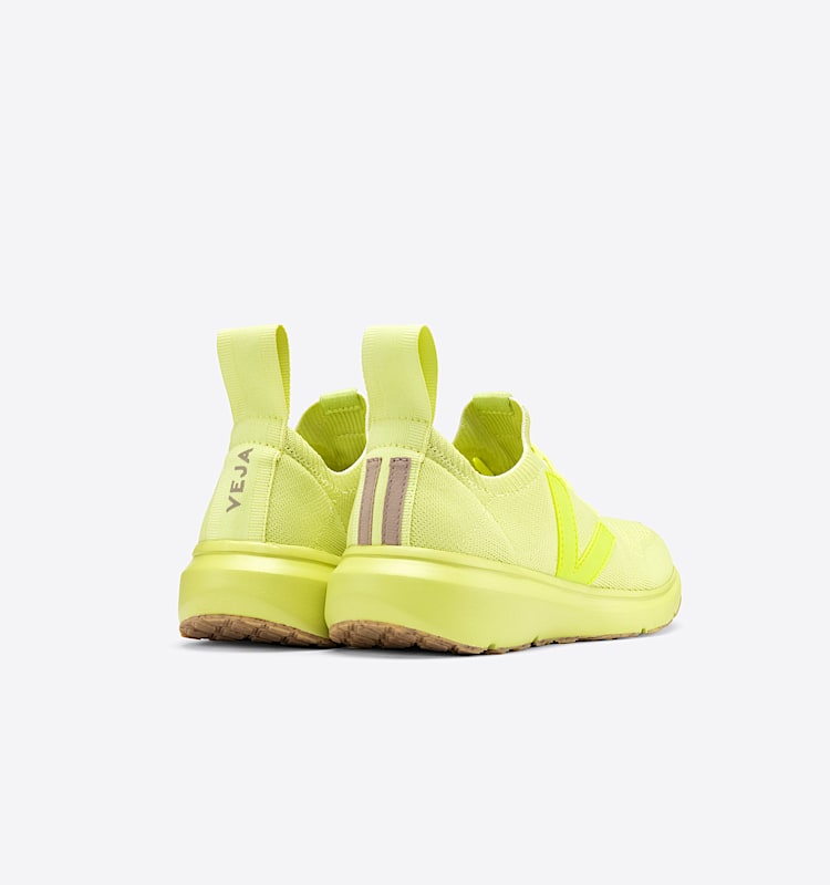 veja sneakers runner-style-2 回收再利用 黄色 OL1002462 Back view