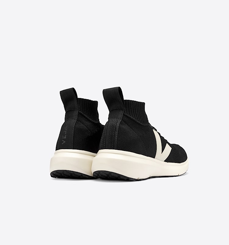 veja sneakers runner-style-mid 回收再利用 黑色 OT1002458 Back view