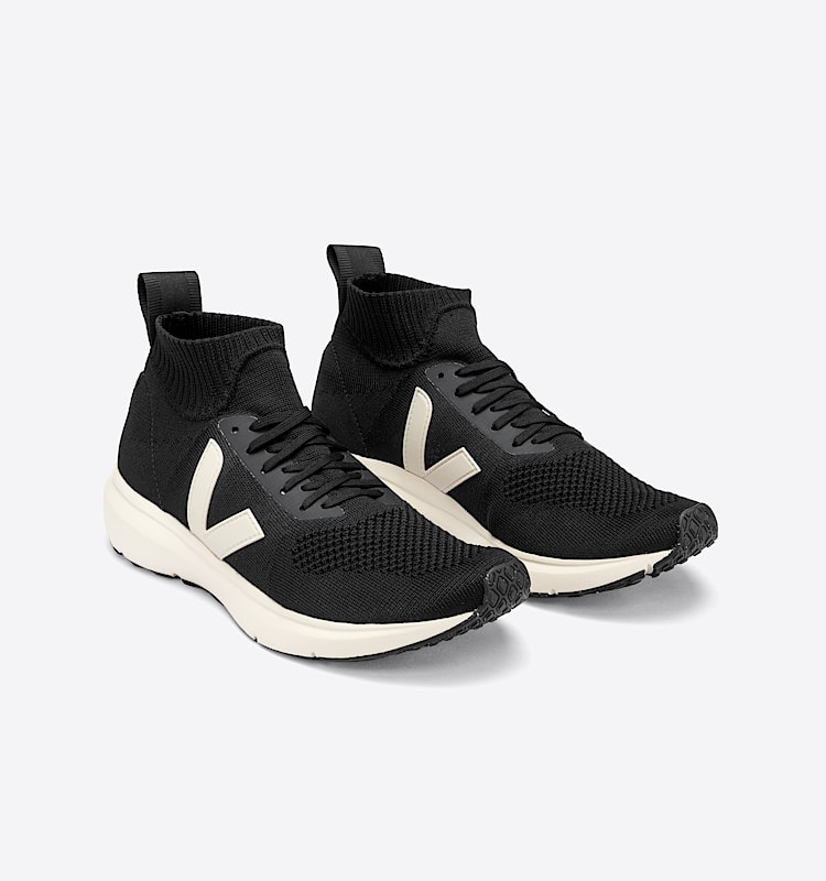 veja sneakers runner-style-mid 回收再利用 黑色 OT1002458 Top view