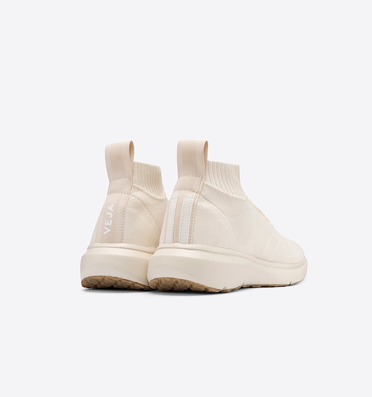 veja sneakers runner-style-mid 回收再利用 米色 OT1002454 Back view