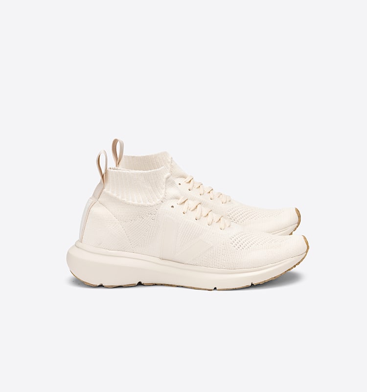 veja sneakers runner-style-mid 回收再利用 米色 OT1002454 Lateral view