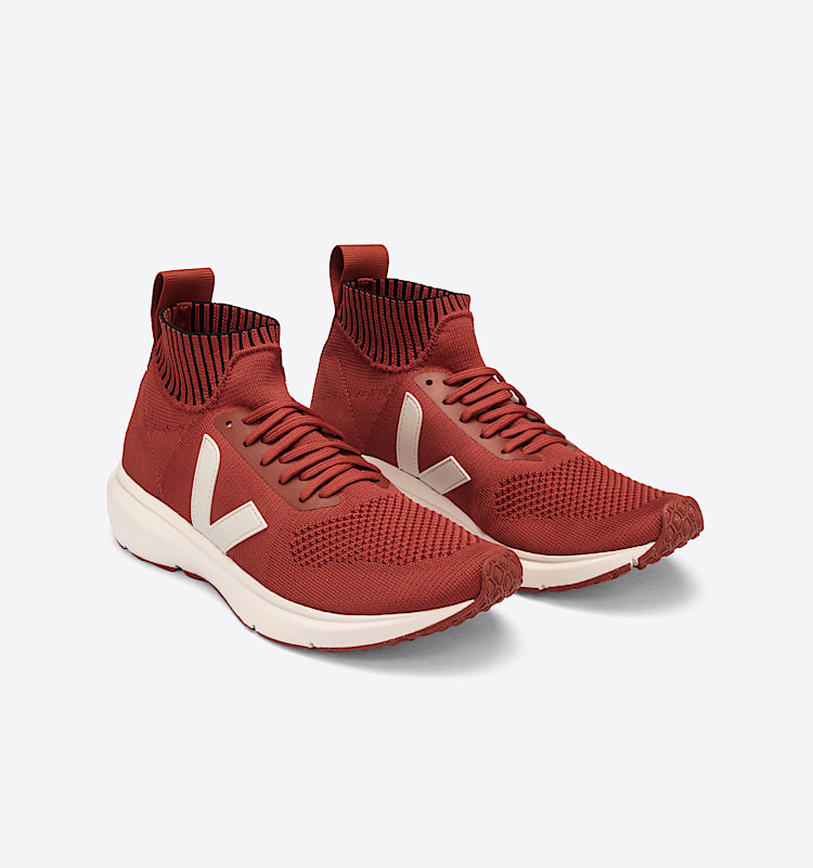 veja sneakers runner-style-mid reciclado rojo OT1002461 Top view