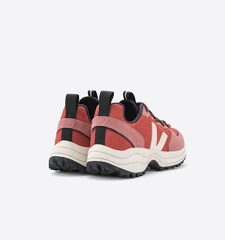 veja sneakers venturi cuero rojo VT0202099 Back view