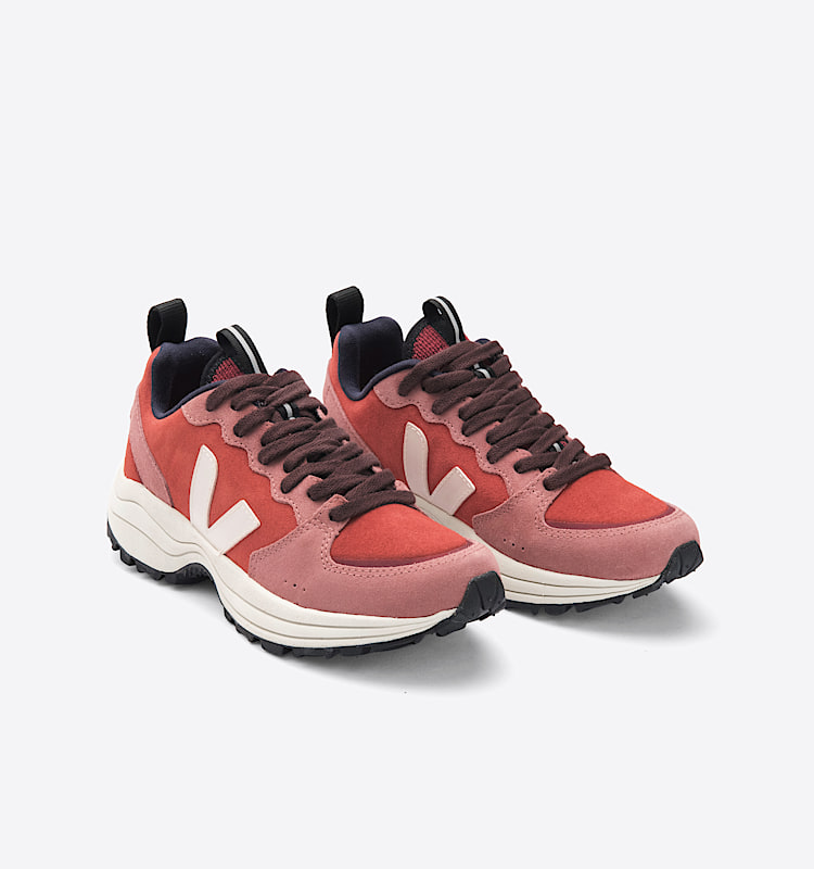 veja sneakers venturi cuir rouge VT0202099 Top view