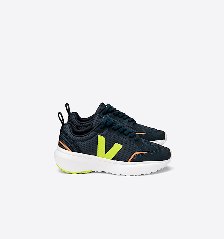 veja canary-ye organic-cotton blue CR0112416