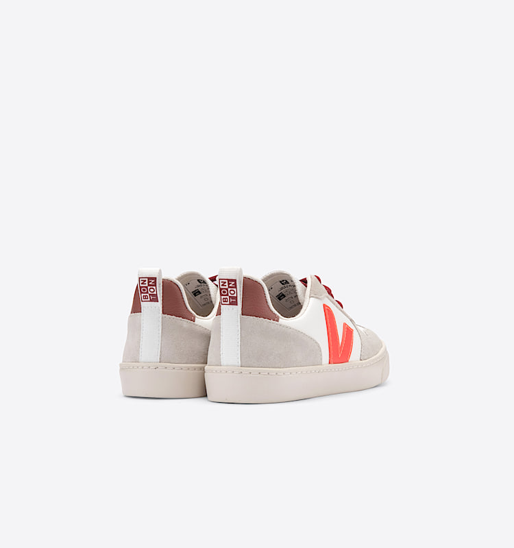 veja sneakers small-v-10-laces leather white CX0512457 Back view