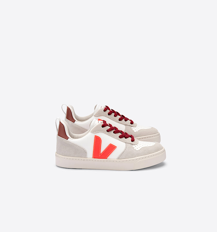 veja sneakers small-v-10-laces leather white CX0512457 Lateral view