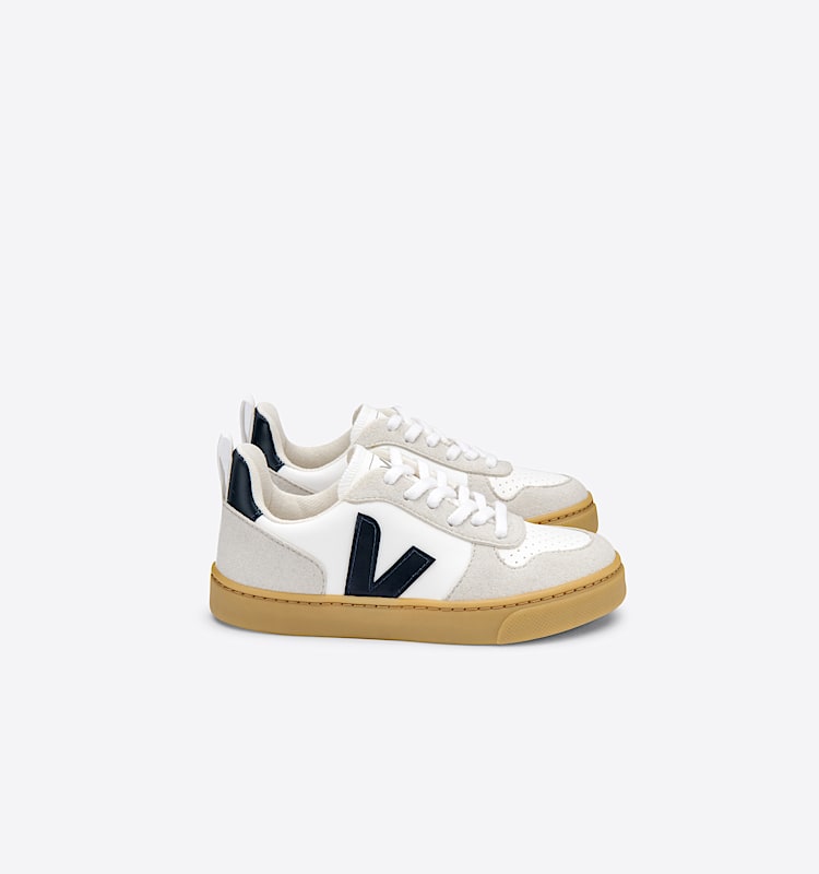 veja sneakers small-v-10-laces 素 白色 CX0712432 Lateral view
