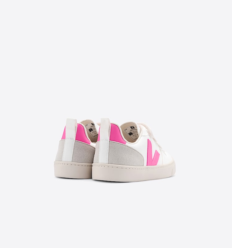 veja sneakers small-v-10 vegan blanc CV0712410 Back view