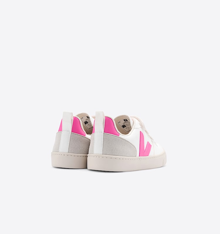 veja sneakers small-v-10 素 白色 CV0712410 Back view