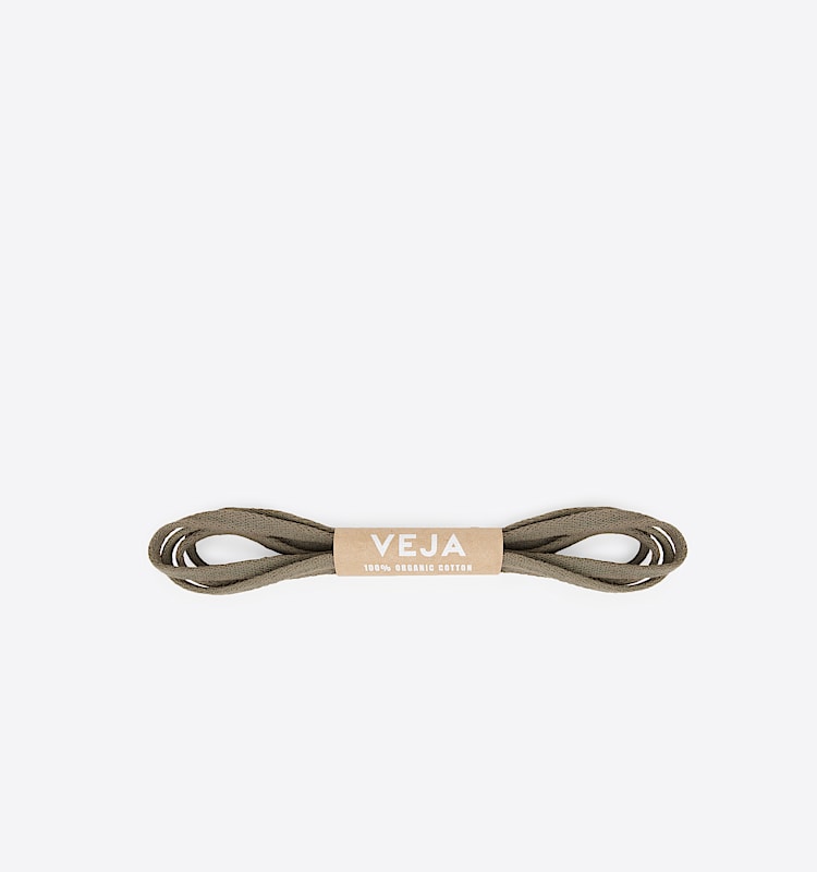 veja laces algodão-orgánico verde LA01KAK01