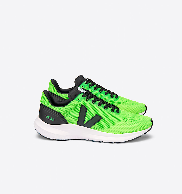 veja sneakers marlin-lt 回收再利用 绿色 LT1002655 Lateral view