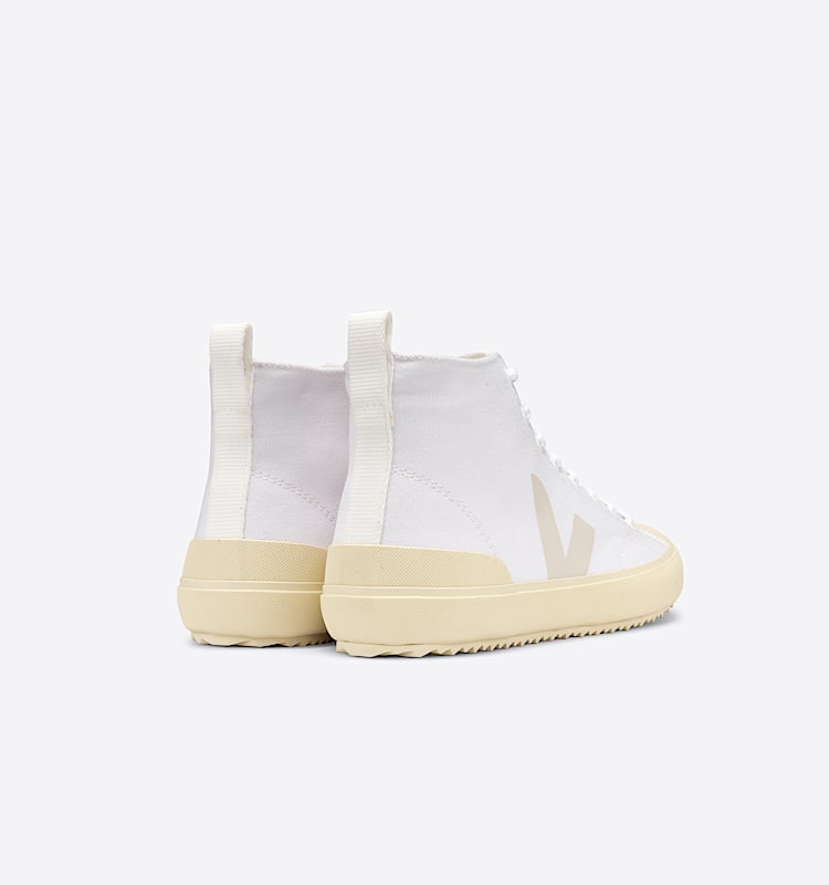 veja sneakers nova-ht algodão-orgánico branco NT0102155 Back view