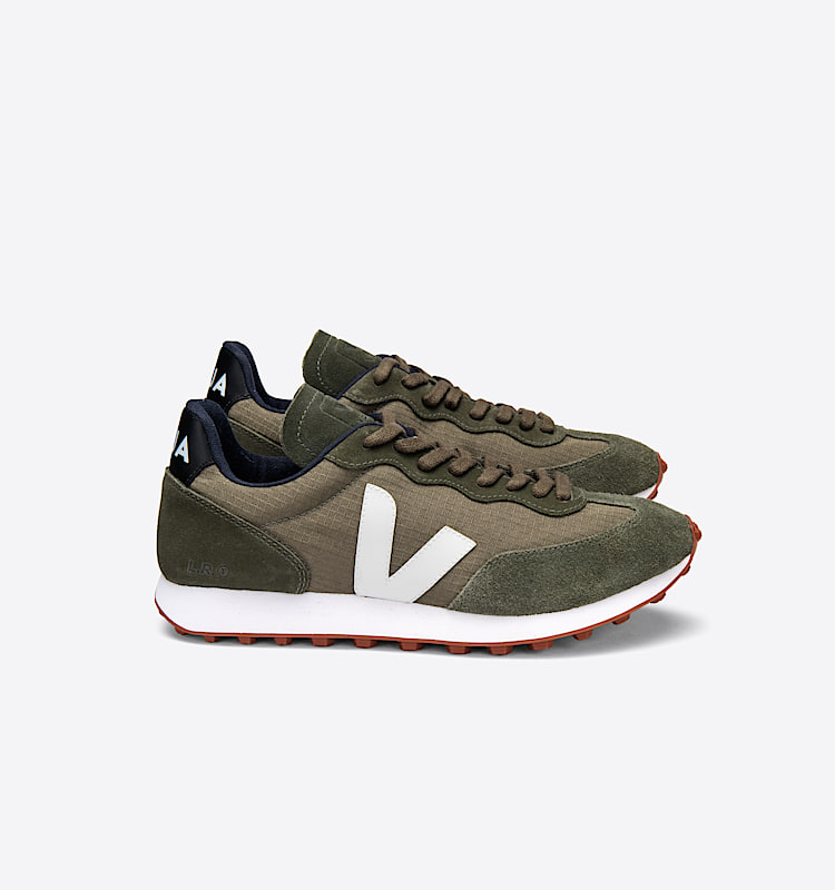 veja sneakers rio-branco reciclado verde RB0102516 Lateral view