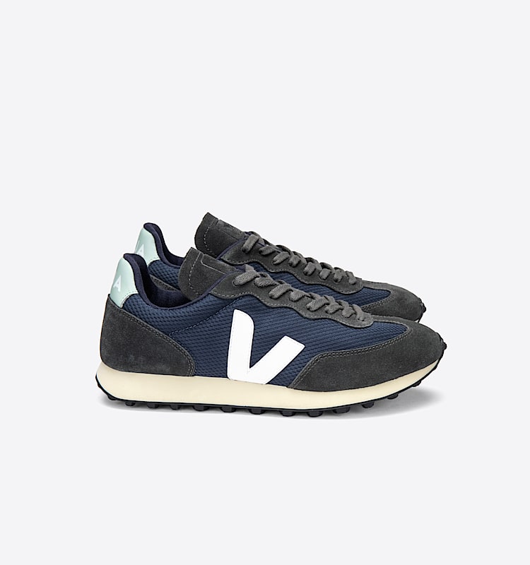 veja sneakers rio-branco återvunnet blå RB0102544 Lateral view