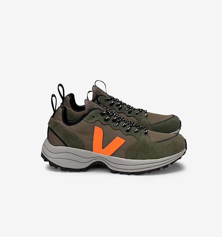 veja sneakers venturi coton-biologique vert VT0102496 Lateral view