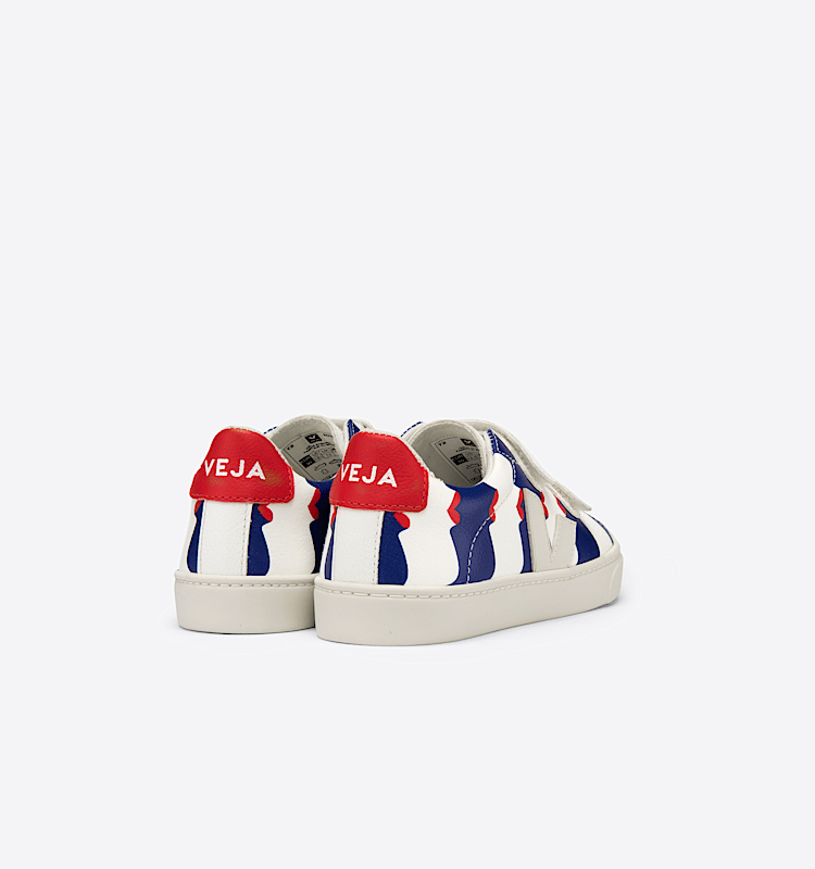 veja sneakers small-esplar leather multicolor SV0502577 Back view