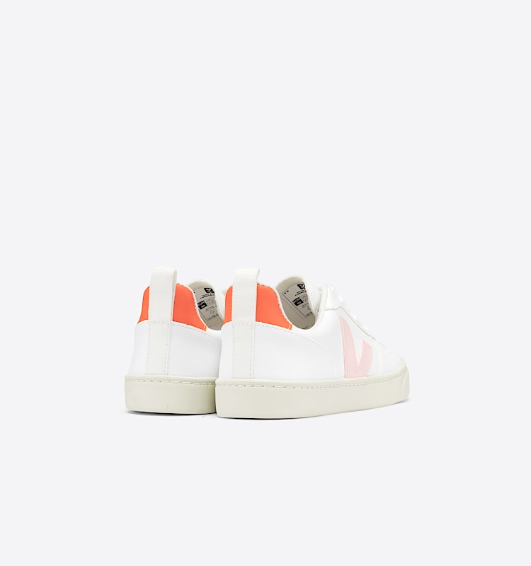 veja sneakers small-v-10-laces vegan blanc CX0712557 Back view