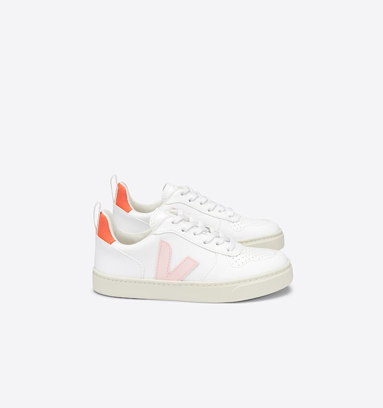 veja sneakers small-v-10-laces vegan blanc CX0712557 Lateral view