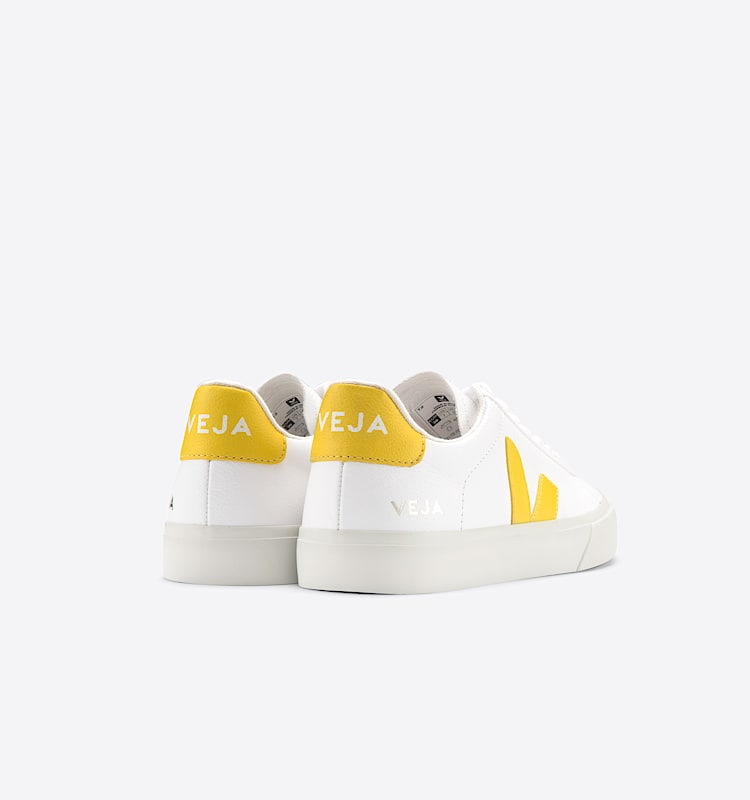 veja sneakers campo couro branco CP0502290 Back view