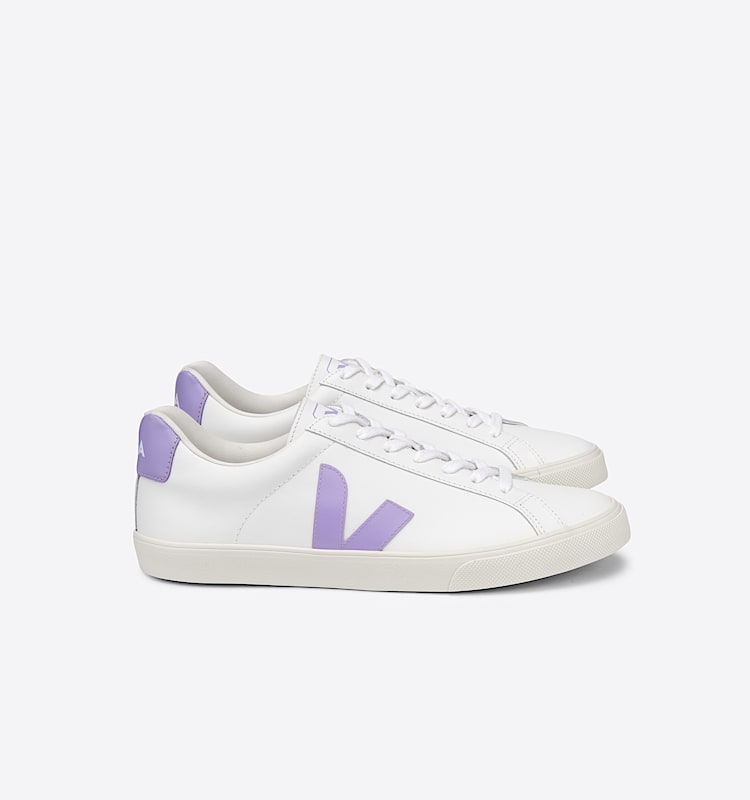 veja sneakers esplar couro branco EA0502619 Lateral view