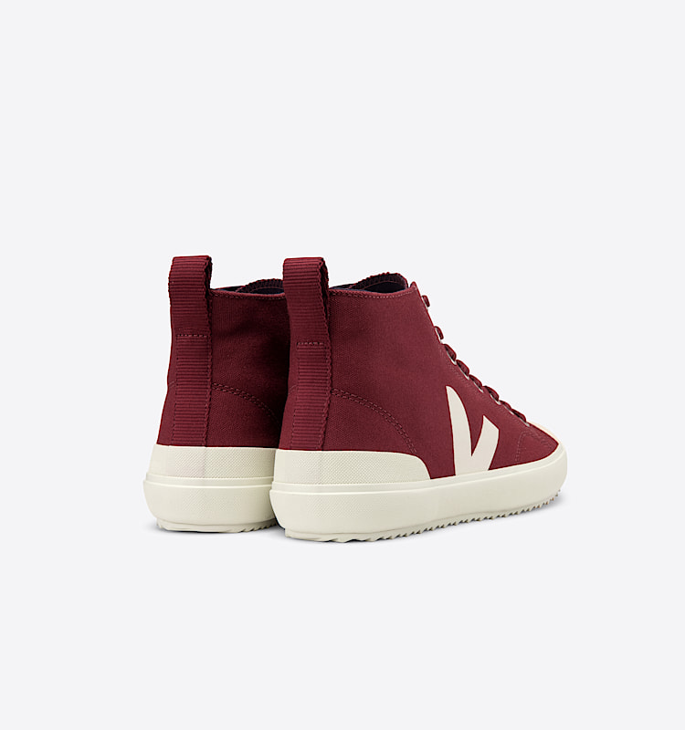 veja sneakers nova-ht organic-cotton red NT0102371 Back view