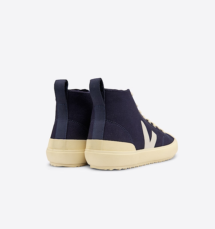 veja sneakers nova-ht 有机棉 蓝色 NT0102197 Back view