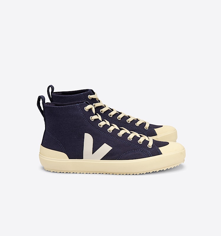veja sneakers nova-ht 有机棉 蓝色 NT0102197 Lateral view