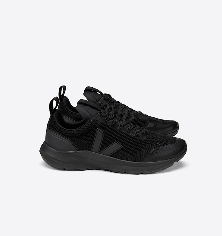 veja sneakers performance-runner-(old) recycled black PR1002756 Lateral view