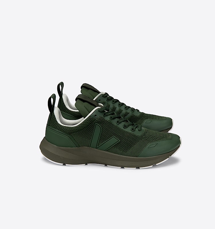 veja sneakers performance-runner-(old) 回收再利用 绿色 PR1002791 Lateral view