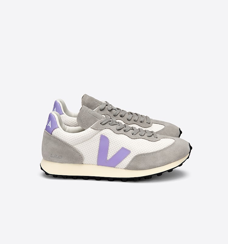 veja sneakers rio-branco reciclado cinzento RB0102675 Lateral view