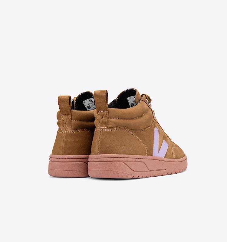 veja sneakers roraima nubuck brown QR1302699 Back view