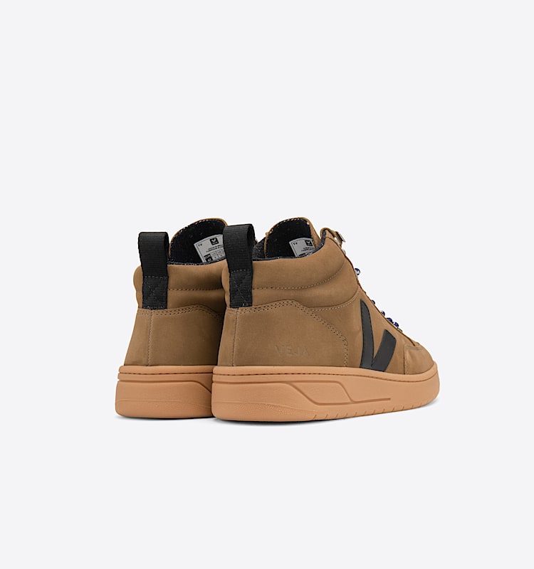 veja sneakers roraima nubuck brown QR1302659 Back view