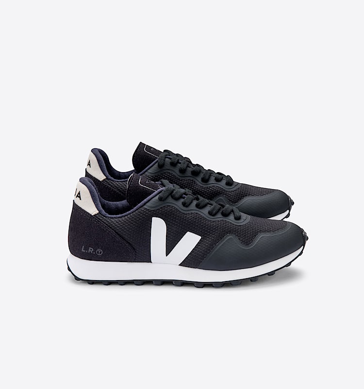 veja sneakers sdu-tpu coton-biologique noir RT0101346 Lateral view