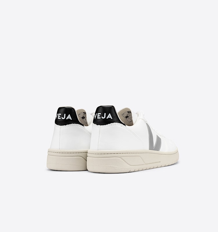 veja sneakers v-10 cuero blanco VX0702527 Back view